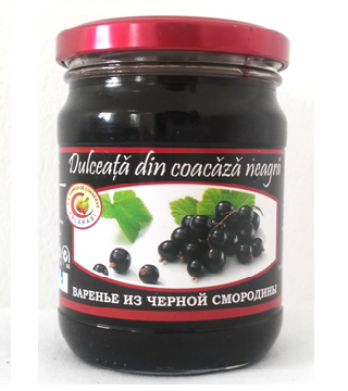 Pitted Black Currant Preserve 300 g